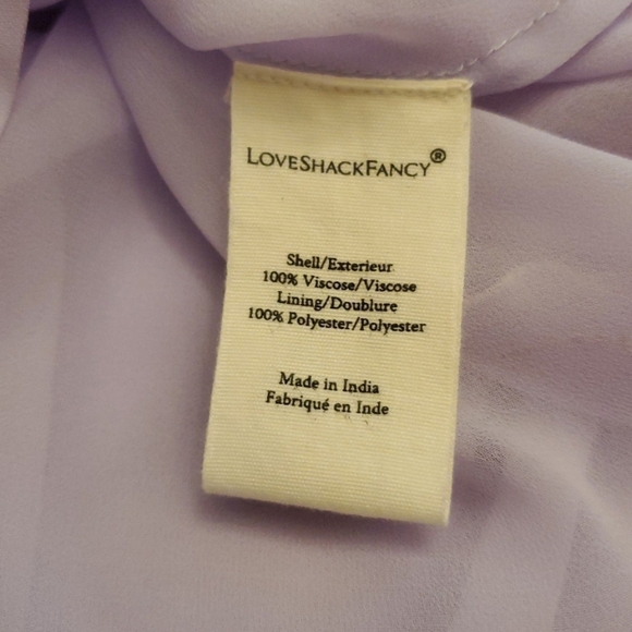 Bridgely Dress in Amethyst by LoveShackFancy NWT Medium - Picture 11 of 12